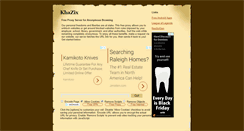 Desktop Screenshot of khazix.com