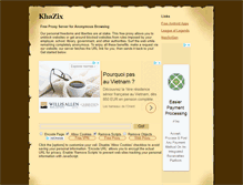 Tablet Screenshot of khazix.com